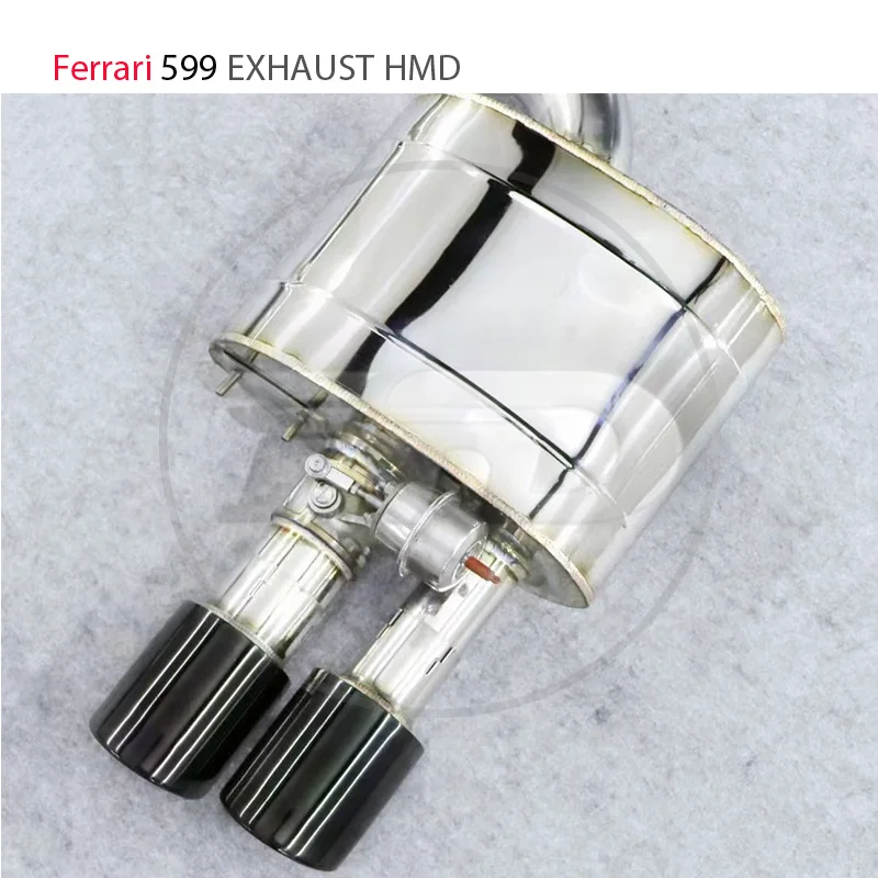 Выхлопной шум HMD из нержавеющей стали для автомобиля Ferrari 599 электронный