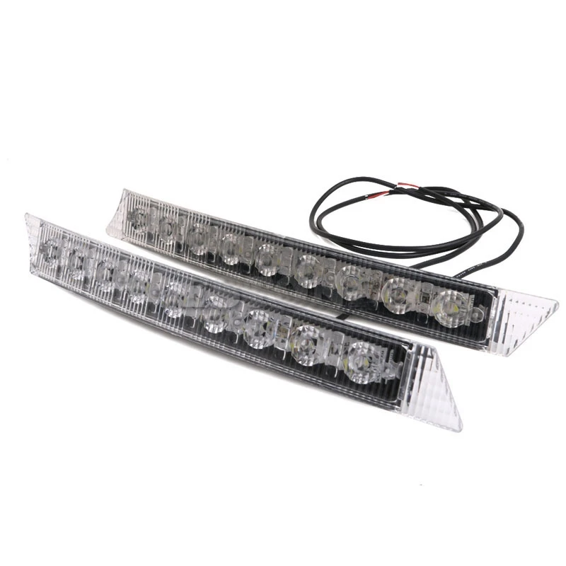 

2Pcs Bright LED Light Strip for Car Hood Decorative for cars Daytime Running Lig