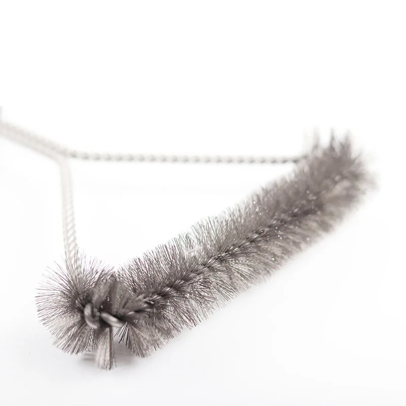 Czysta trójkątna szczotka druciana Grill BBQ Zestaw do grilla ze stali nierdzewnej Trójkątne szczotki czyszczenia Akcesoria kuchenne