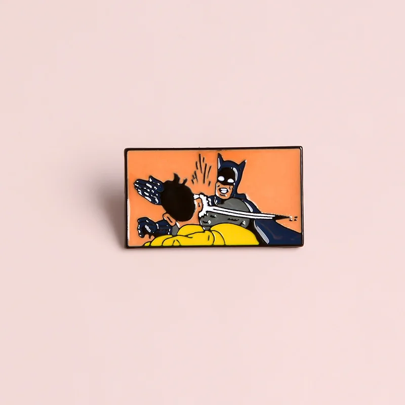 

XM-funny Creative movie accessories, anime, cartoon cloak, mask, justice, creative drip brooch, clothing, bag, accessories