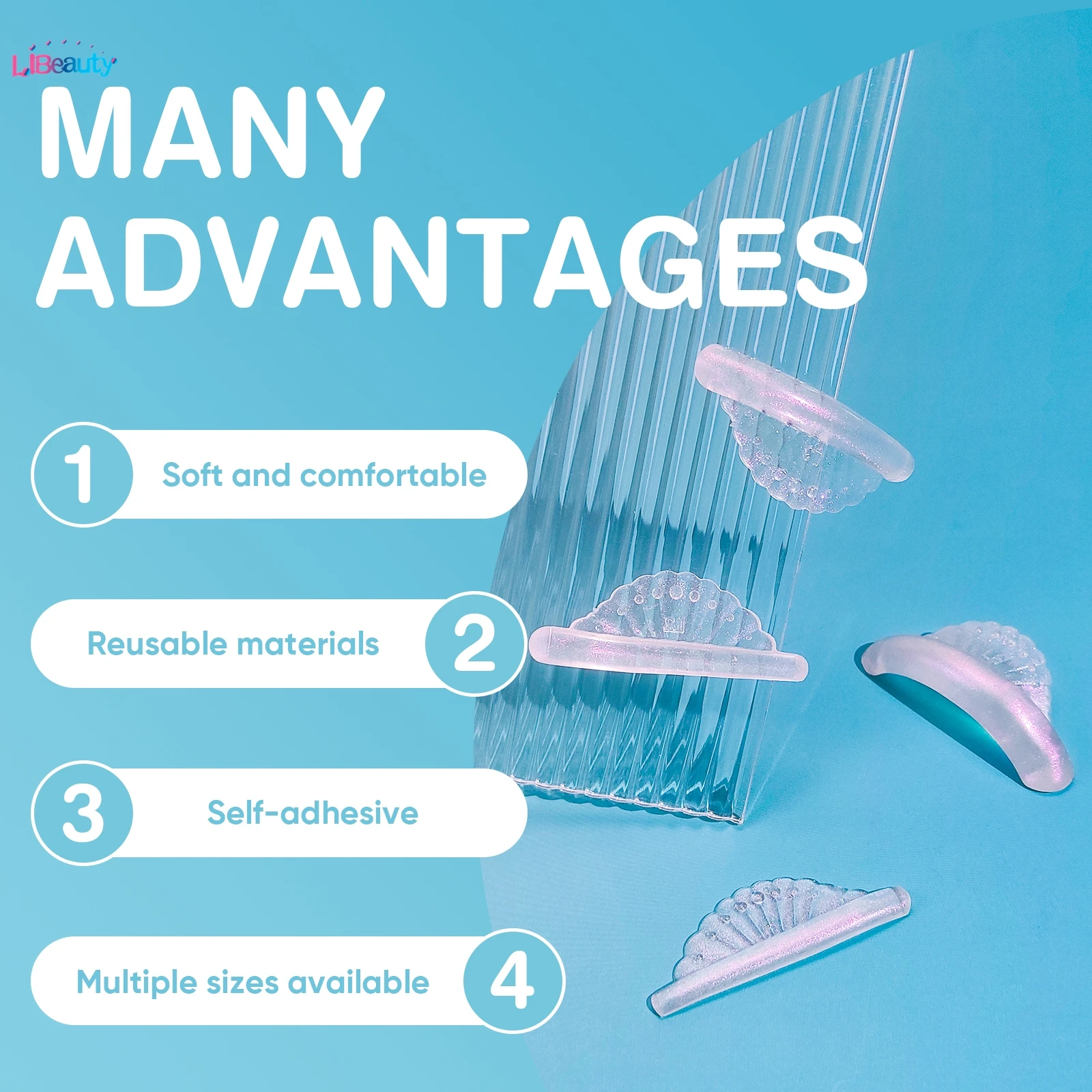 Libeauty оптический клей для ресниц готовый объемный лифтинг 3D аксессуары