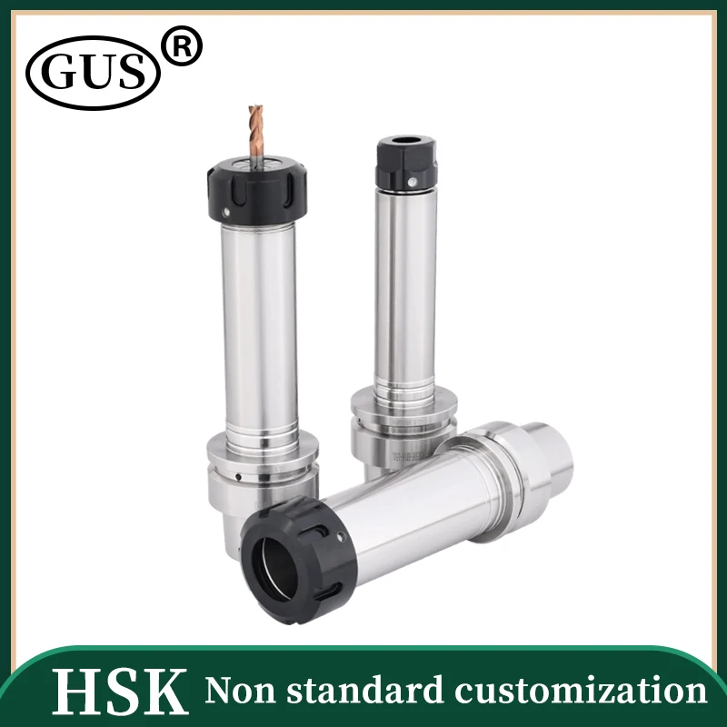 Фото HSK25E HSK32E HSK40E HSK50E ER11MS ER16 ER20 ER25 ER32 SK10 SK16 Держатель инструмента из нержавеющей стали ER SK Точность цангового патрона 0,002 мм №3