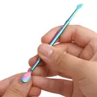 Двухсторонний толкатель для кутикулы ногтей из нержавеющей стали, 1 шт., средство для удаления омертвевшей кожи, инструмент для педикюра, маникюра и дизайна ногтей, средство для ухода