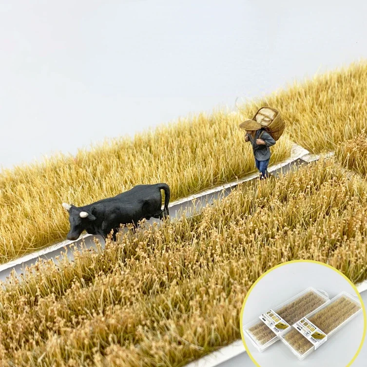 Рисовое и пшеничное поле модели сценариев DIY