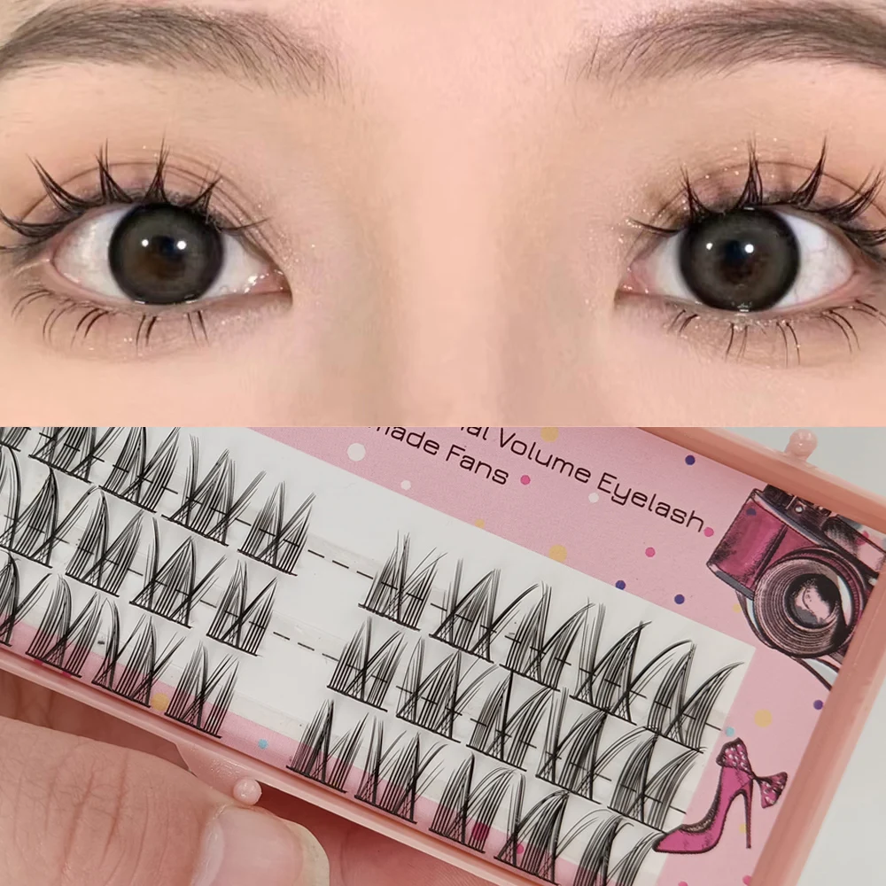 

Yelix Cluster Lashes Manga Lashes Eyelashes 10~13mm Eyelash Bundles False Eyelash Cosmetic