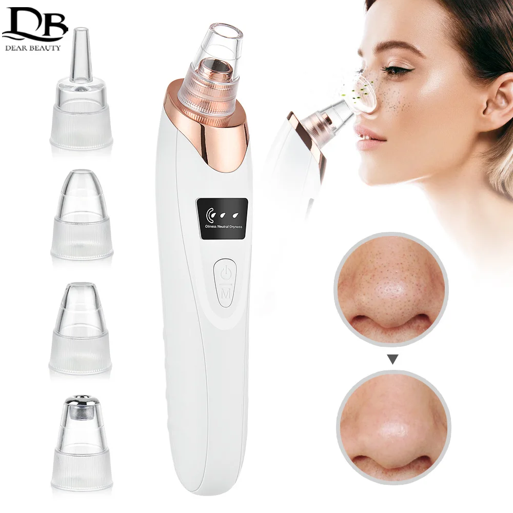 

Facial Blackhead Remover Electric Acne Cleaner Black Spots Pore Cleaner Machine Blackhead Black Point Vacuum Cleaner Tool