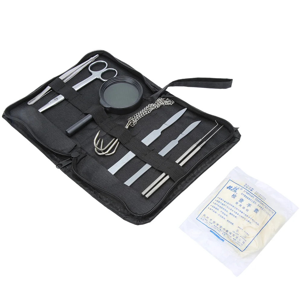 

Stainless Steel Dissecting Dissection Kit Set for Biology Student Lab Veterinary Anatomy Tools dissection dissection dissection