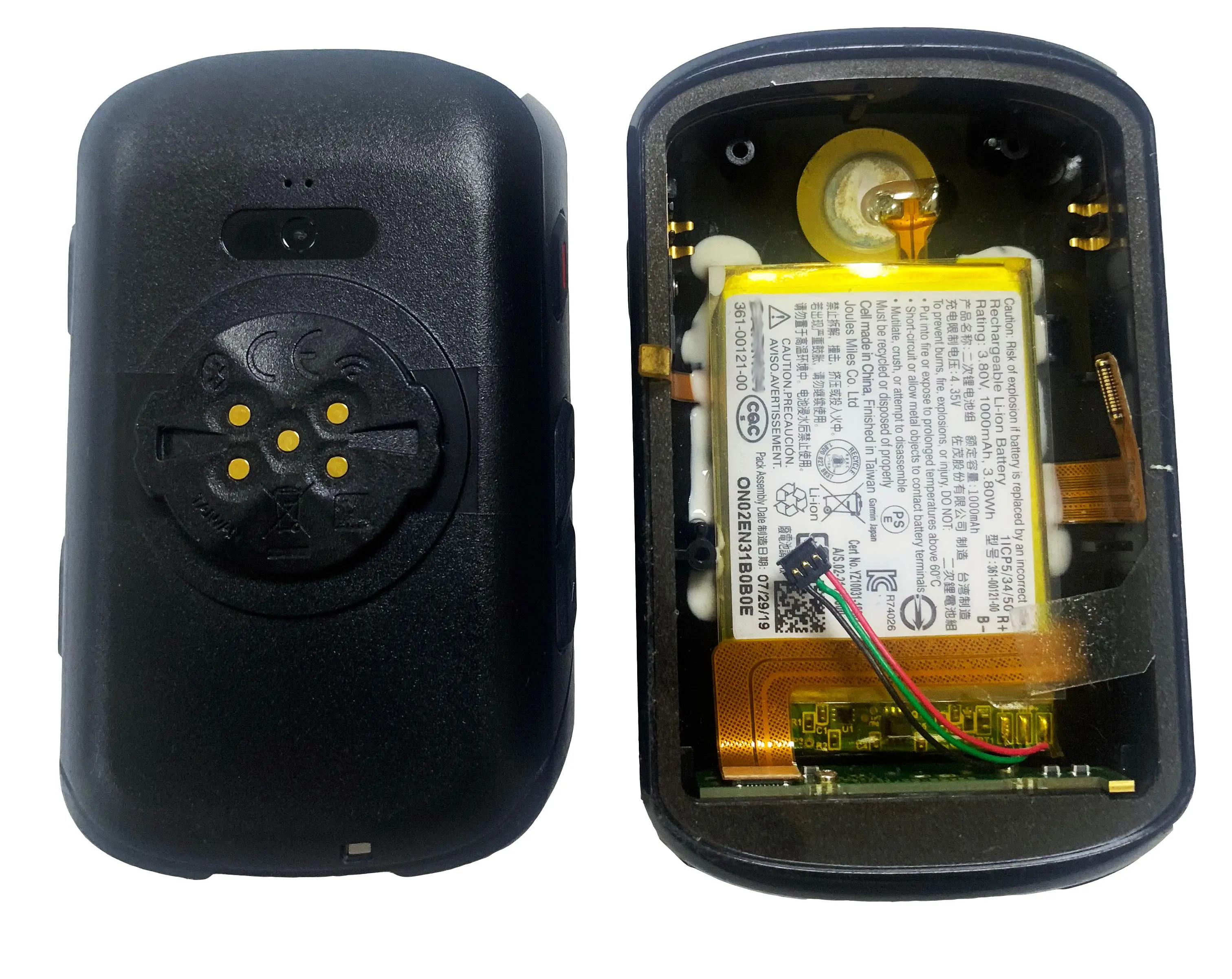 

back cover case garmin for edge 530 edge530 usb interface pcb interface card slot repair replacement parts