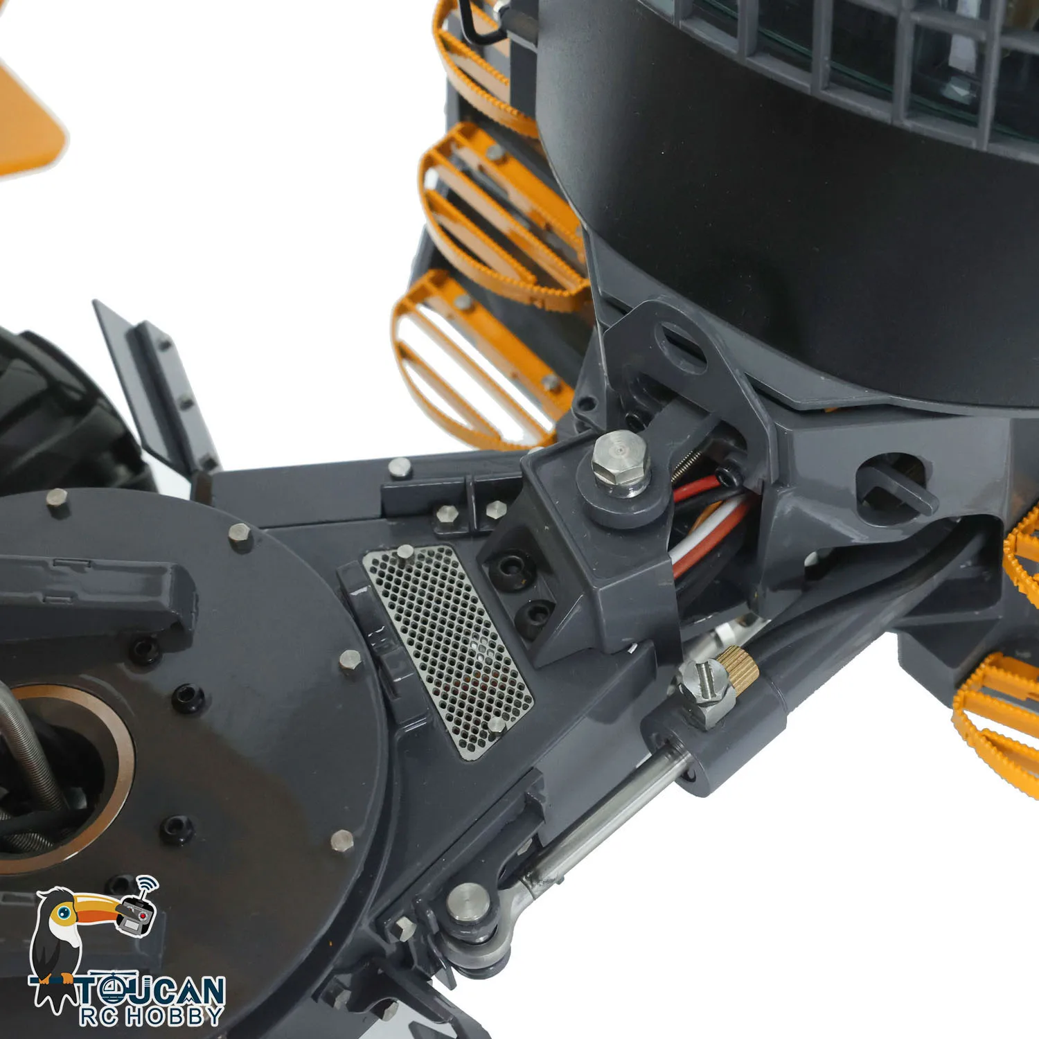 6MDX LESU 1/14 RC Гидравлический шарнирный самосвал 4X4 Дистанционное управление