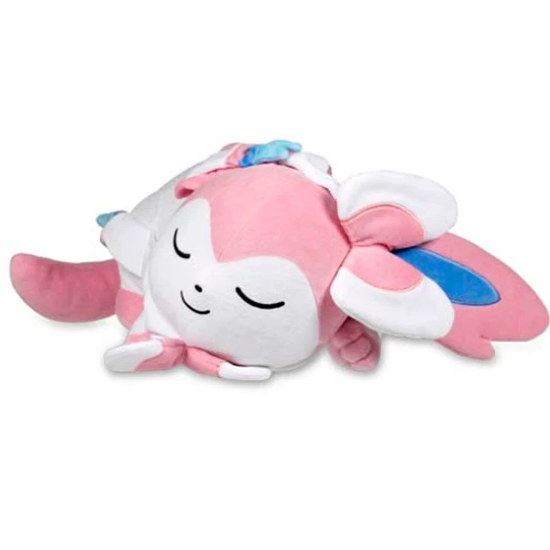 

35Cm Kawaii Anime Pokemon Sylveon Filled with Pp Cotton Super Soft Short Plush Doll Kids Toys Girl Fashion Birthday Present