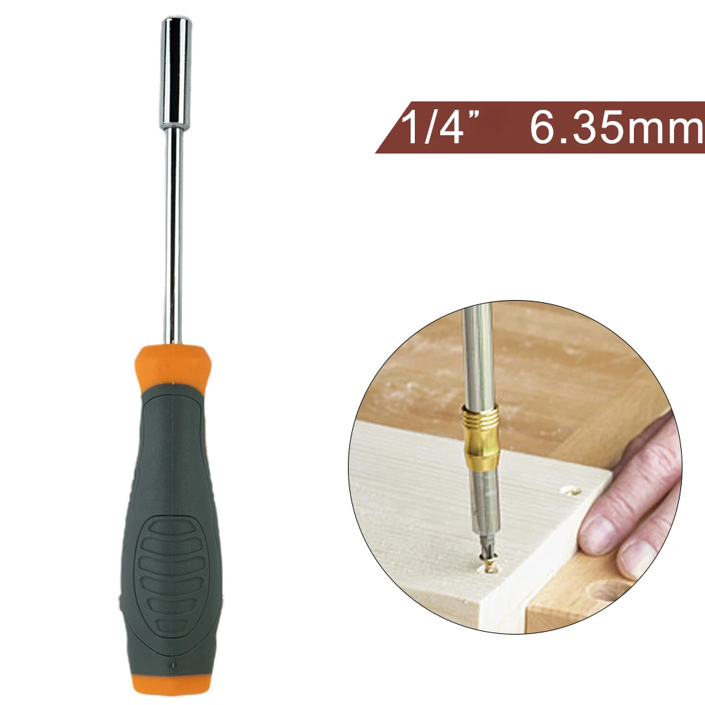 

6.35mm Hex Adapter Screwdriver Handle Magnetic Head Screwdriver Bit Holder