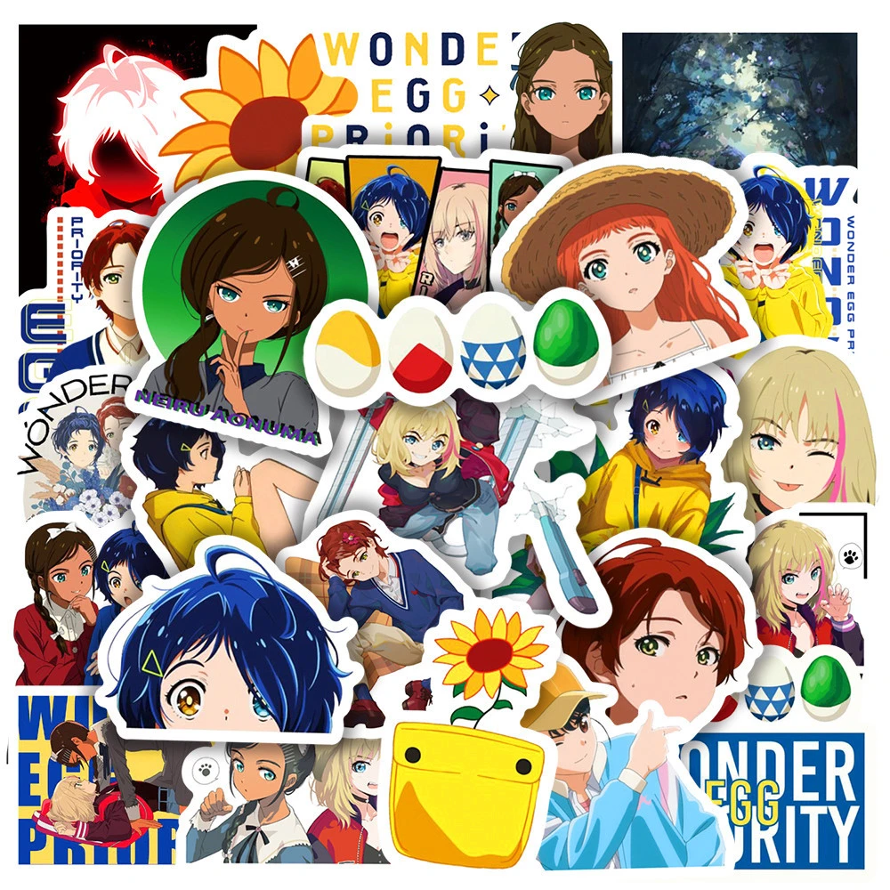 

10/30/50PCS Odd Egg Story Graffiti Sticker Bicycle Notebook Bicycle Computer Water Cup Waterproof Luggage Wholesale