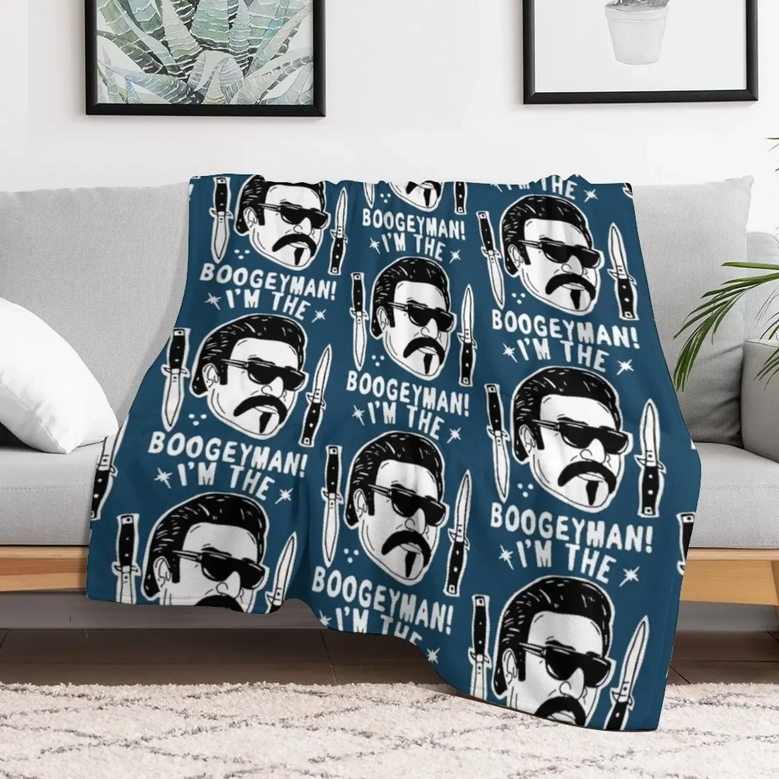 I_m the boogeyman Плед Тяжелые рождественские подарки Одеяла