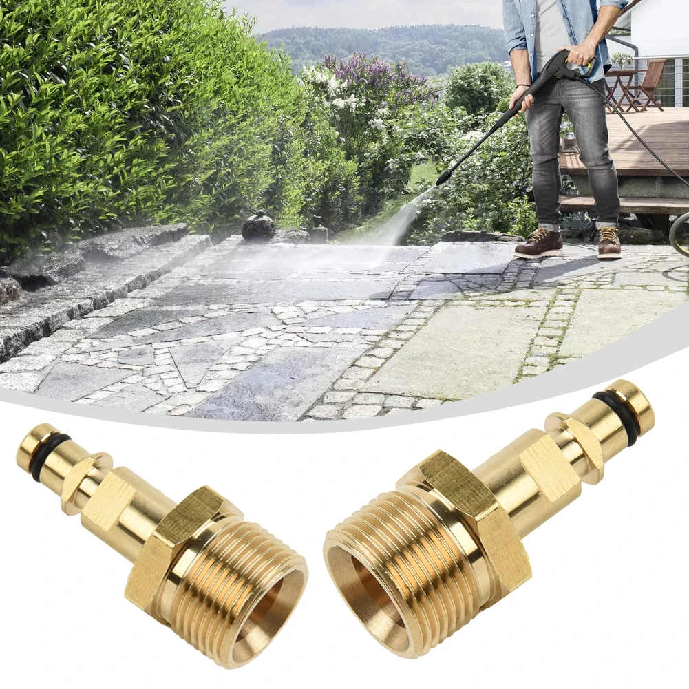 

Adapter Coupling Pressure Washer Quick Connect Pressure Washers 220 Bar P3200 Psi K-Series Hose Quick Coupling M22 Plug