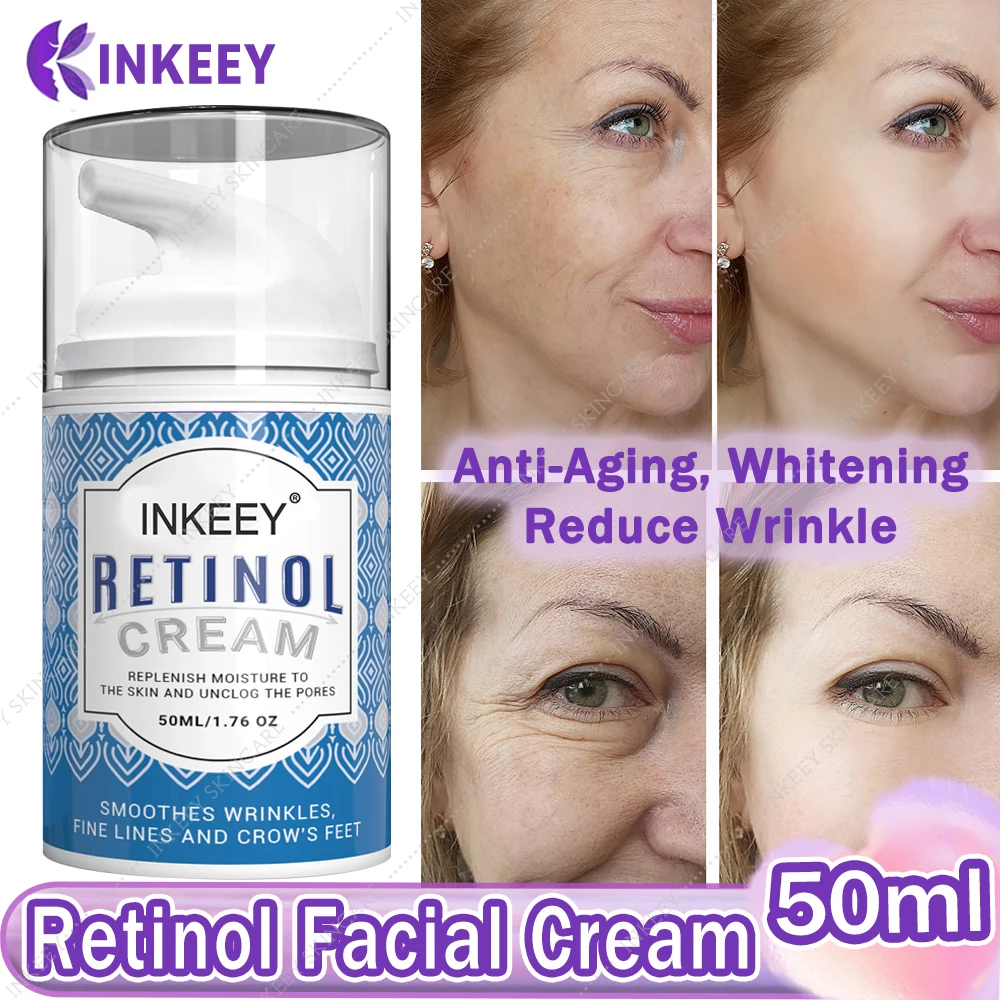 Крем с ретинолом антивозрастной крем для лица средство против морщин ухода за