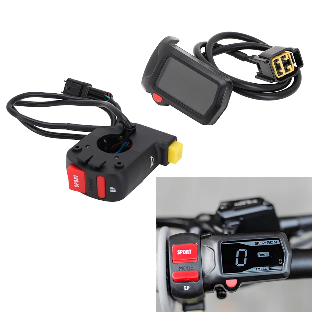 Счетчик часов мотоцикла для Sur Ron Sur-Ron Surron, электрический велосипед повышенной проходимости для SUR RON Light Bee, детали спидометра
