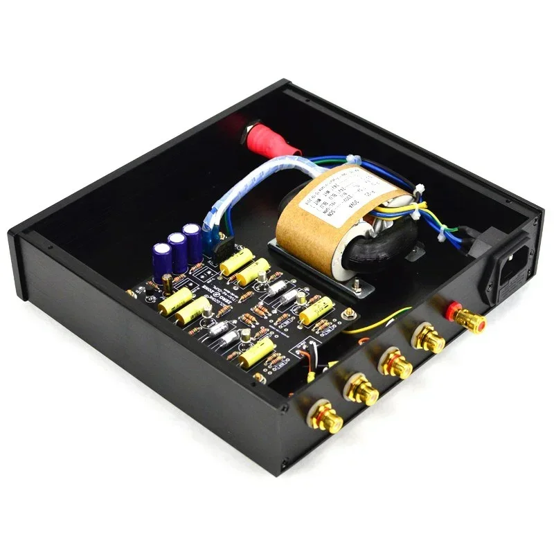 MM MC Dual-TVV-46 телефон Hi-Fi предусилитель набор для самостоятельной сборки AC 24V