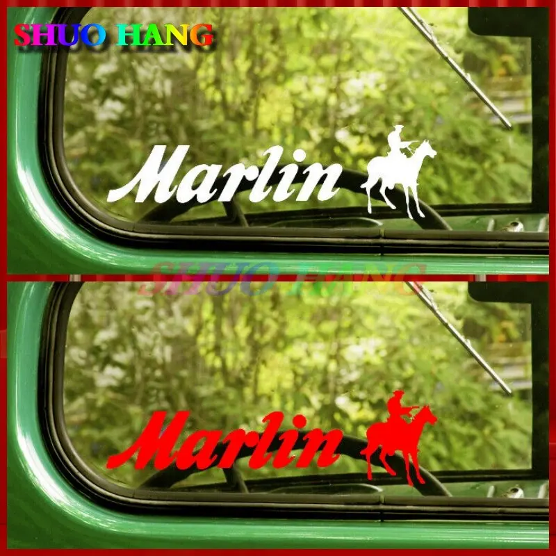 

Interesting Marlin Gun Firearms High Quality Decal Sticker Window Bumper Motorcycle Truck RV Vinyl Car Accessories car sticker