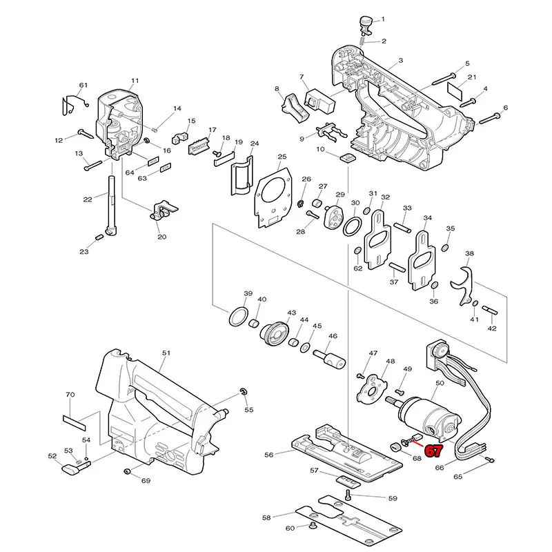 4 шт. угольная щетка CB430 замена для Makita 8443D 8434D 4333D 4331D 6317D 6203D аксессуары запасные