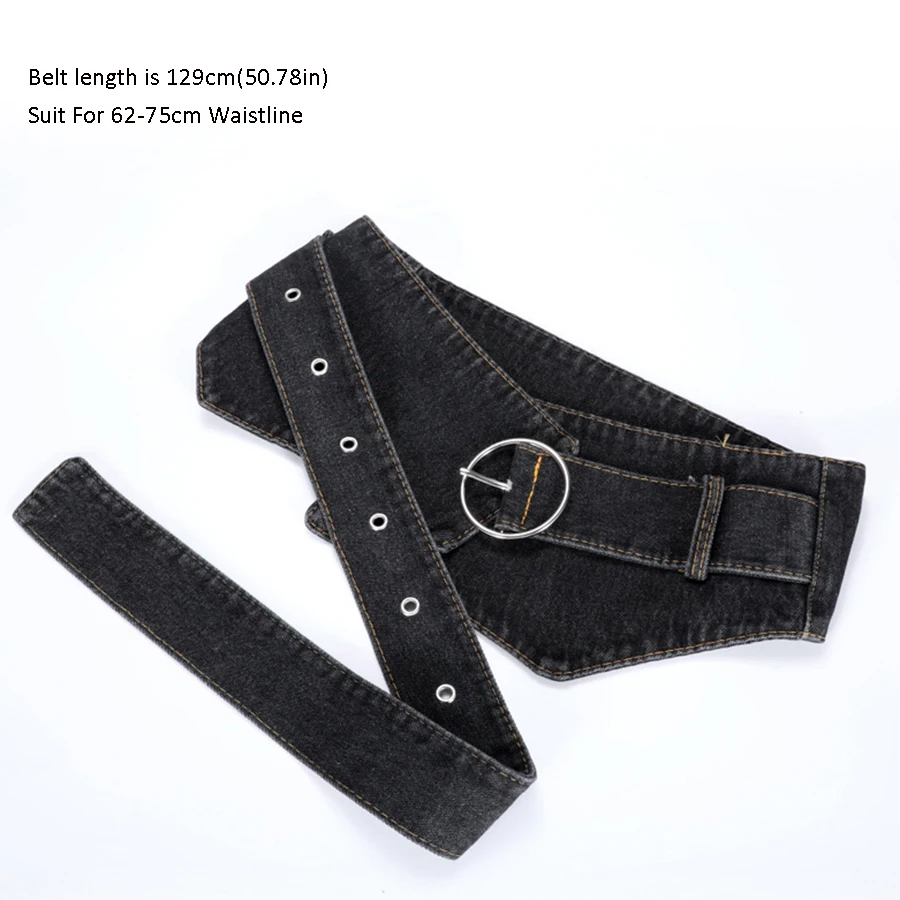 Женский модный джинсовый широкий пояс женское роскошное дизайнерское платье