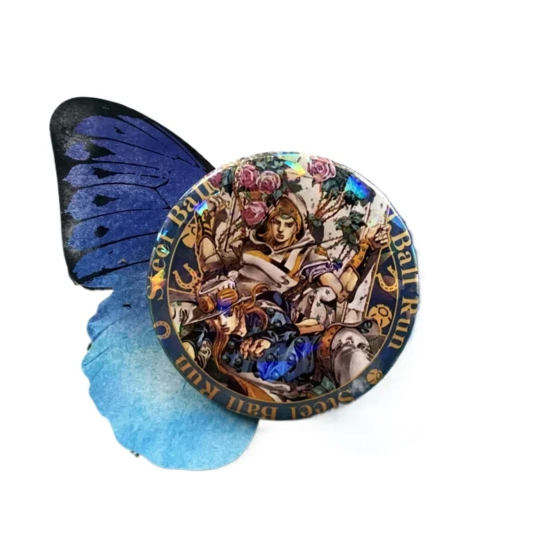 Брошь в стиле аниме Невероятные приключения косплей Giorno Giovanna Bruno Buccellati значки