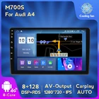 Автомагнитола MEKEDE, мультимедийный плеер на Android 11, 1280X720, с GPS, для Audi A4 B6, B7, S4, B7, B6, RS4, B7, SEAT Exeo, типоразмер 2 DIN, без Dvd, FM, RDS