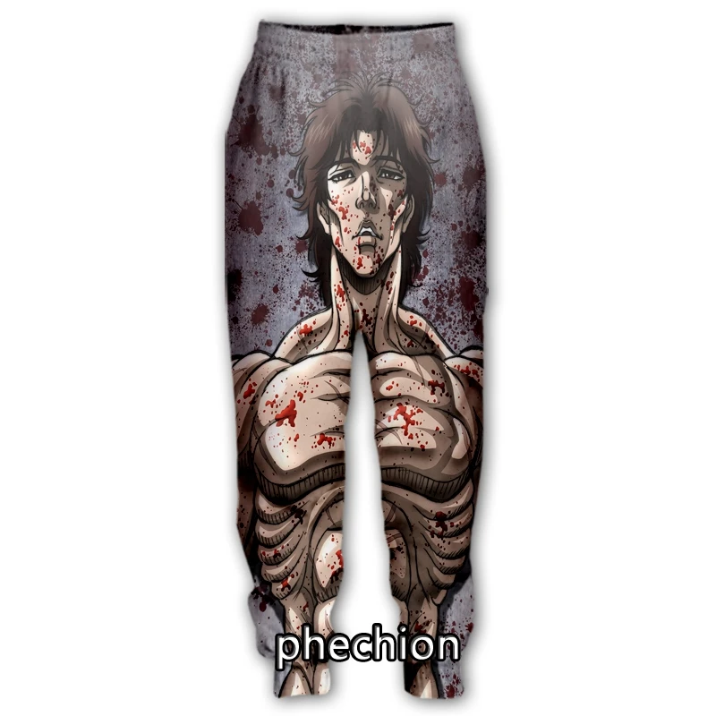 Phechion новинка Мужская/женская одежда Hanma Baki с 3D принтом модная Толстовка длинным