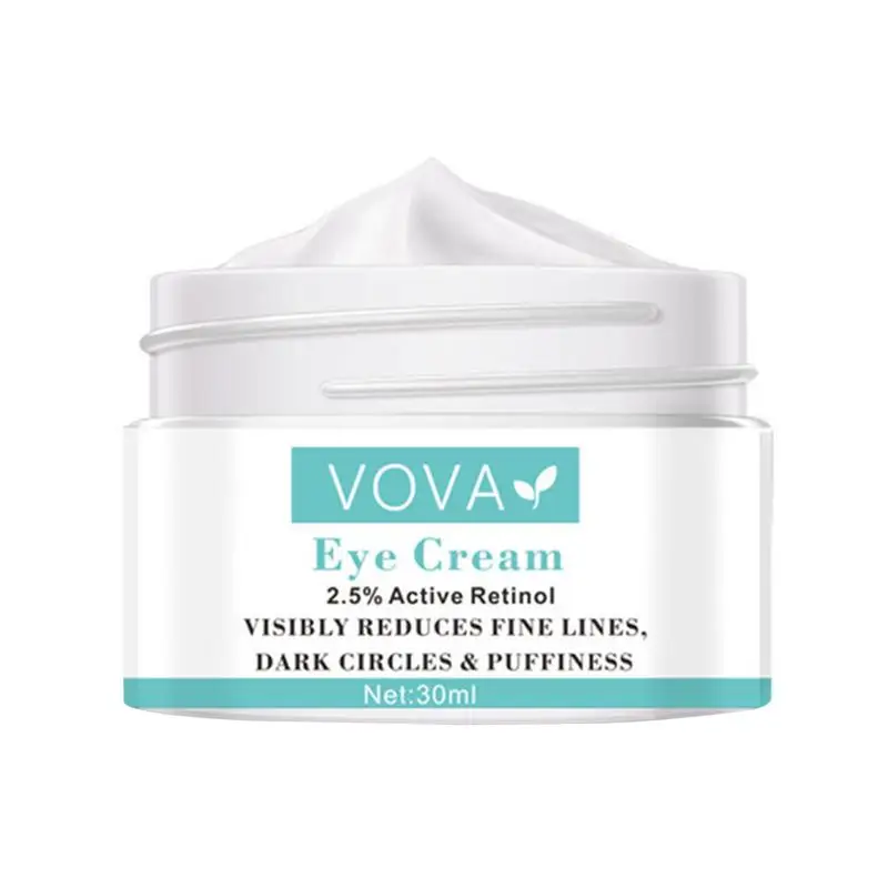 

Instant Remove Eye Bags Cream 2.5 Active Retinol Cream Anti Puffiness Gel Dark Circles Delays Aging Fades Wrinkles Firming