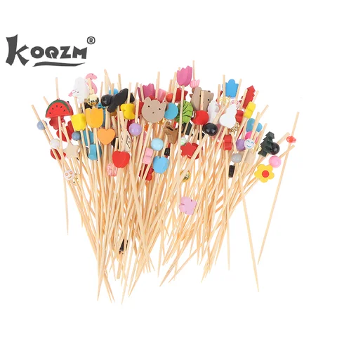 Бамбуковые шпажки для фруктов