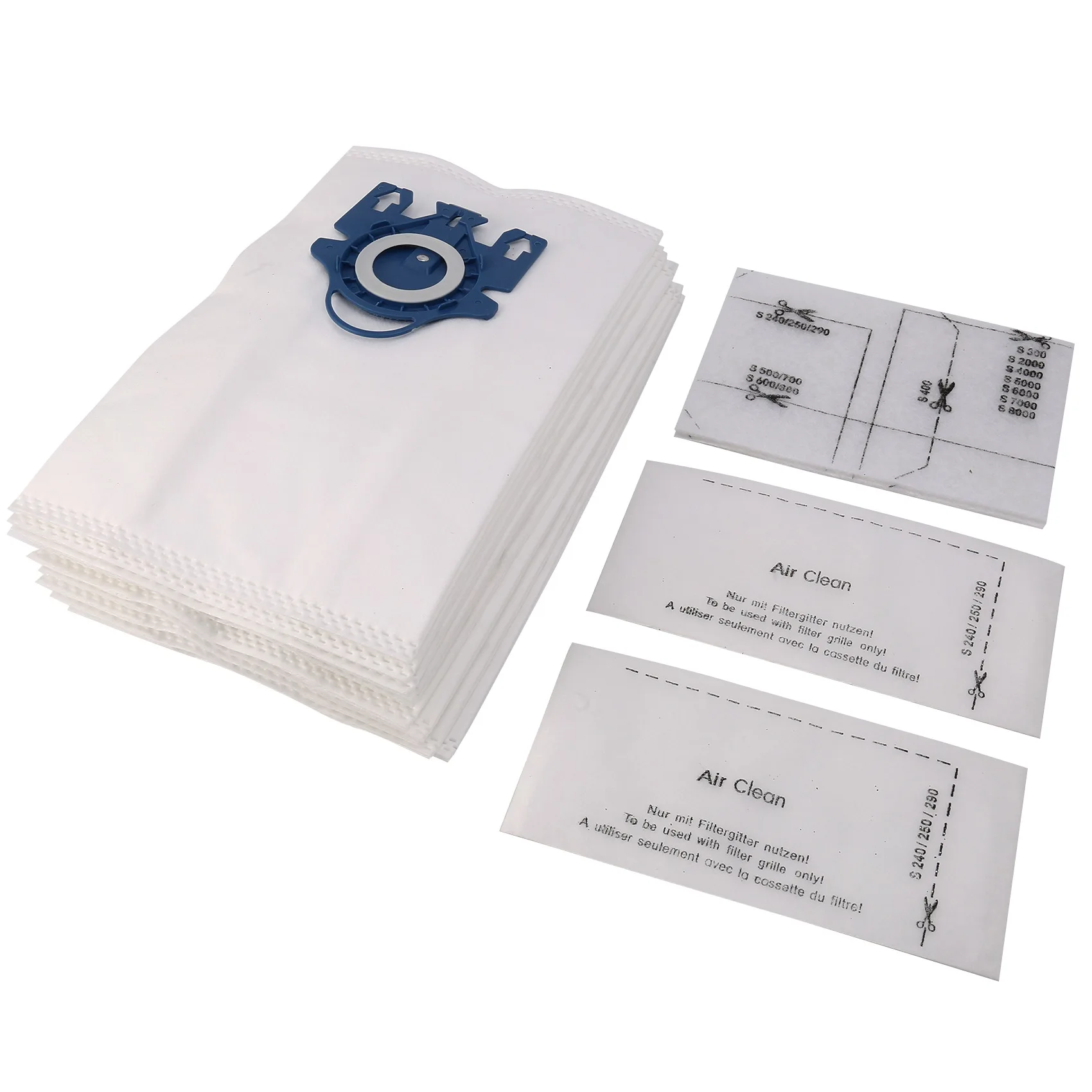 

12 шт., мешки для пылесоса Miele GN AirClean