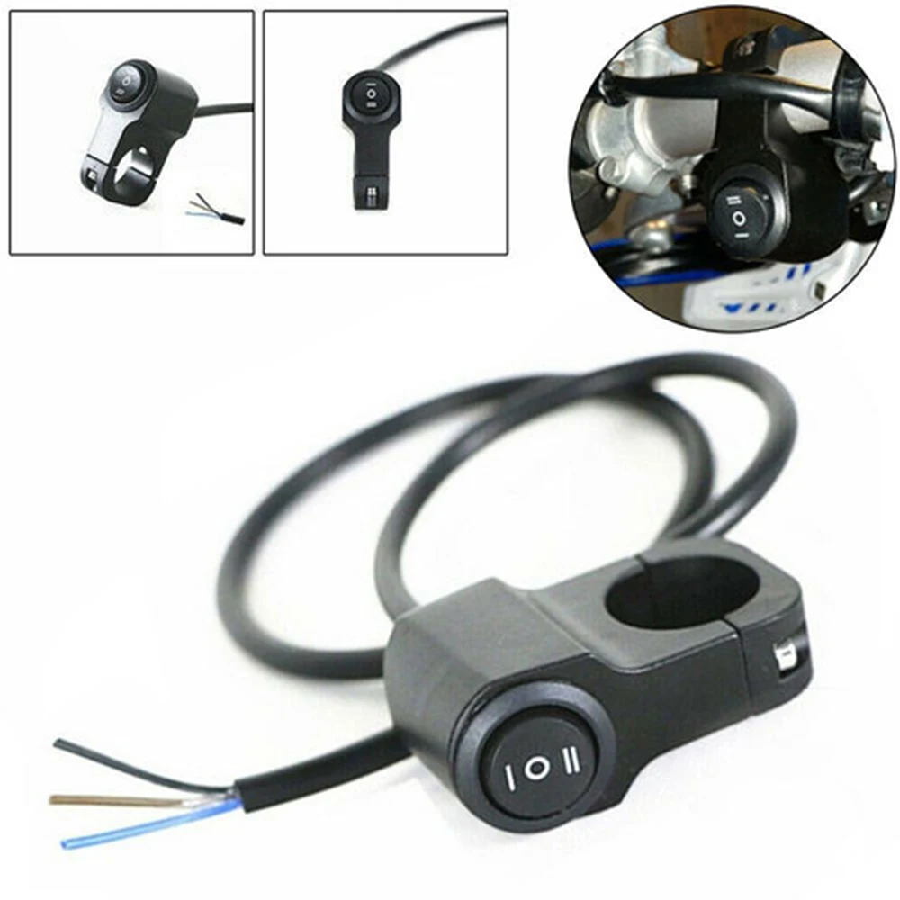 Водонепроницаемый переключатель для передней фары мотоцикла 7/8 дюйма 22 мм 12 В |