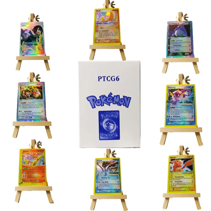 

Покемон Ретро Карта Ограниченная серия Mega G5 G6 EX GX флэш-карта оригинальная ролевая любимая коллекция отличительный маленький дракон подарок