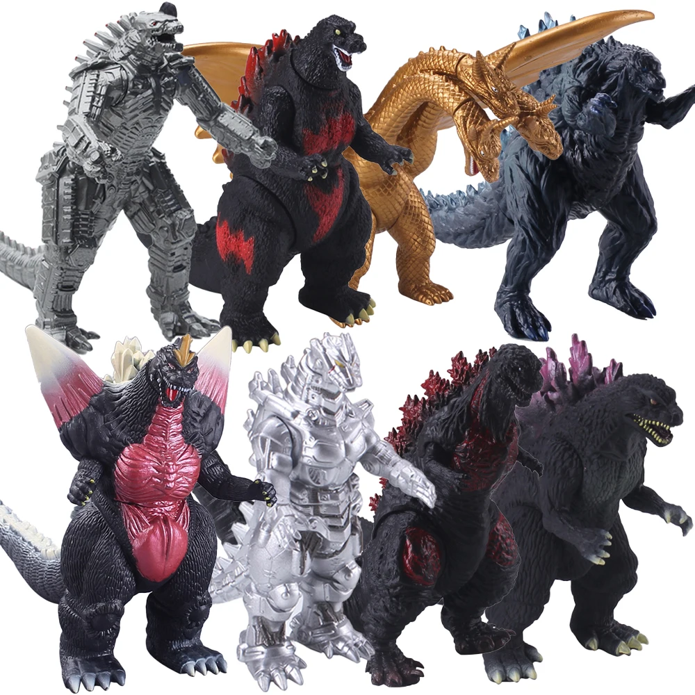 Фигурки героев аниме Godzilla Модель King Ghidorah Biollante Space Gojira Mecha детские игрушки-монстры