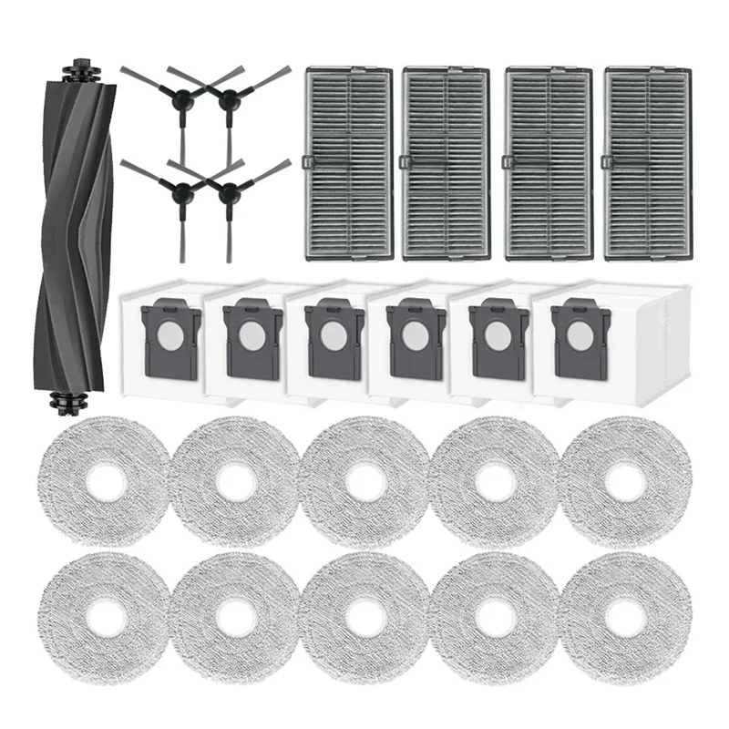 Для Dreame Mova E30 Ultra робот-пылесос основная боковая щетка Hepa фильтр швабра тканевые