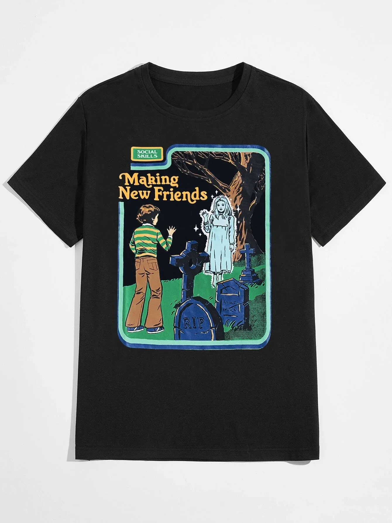 

Letter Figure Graphic Tee