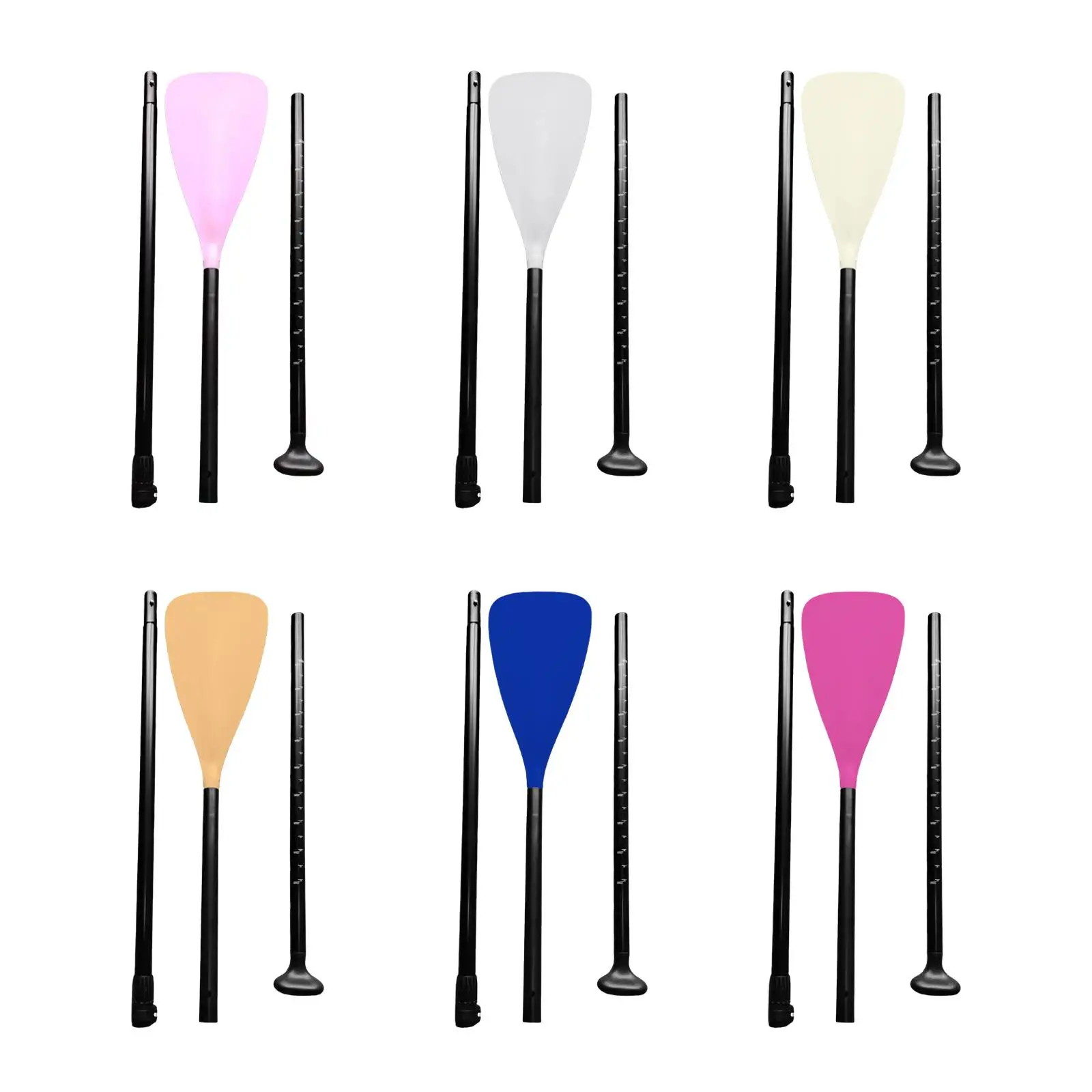 Весло для гребли каноэ телескопическое легкое съемное весло