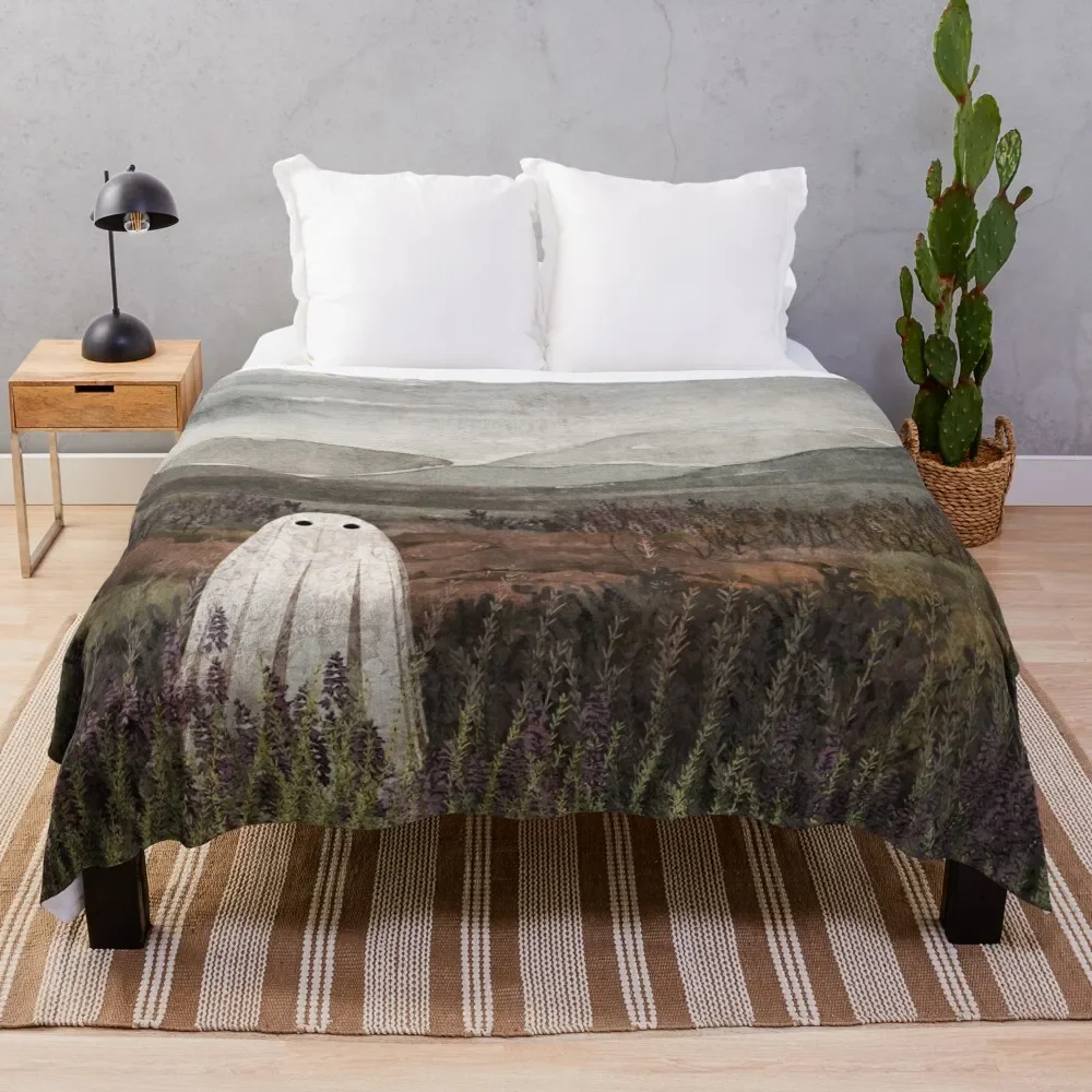 Хезер призрак плед одеяло Hairys туристические одеяла для кровати
