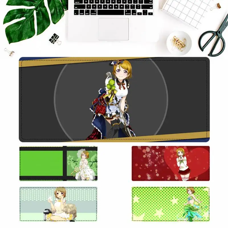 

30x80cm Love Live Hanayo Koizumi Mouse Pad Gaming MousePad Large Big Mouse Mat Desktop Mat Computer Mouse pad For Overwatch