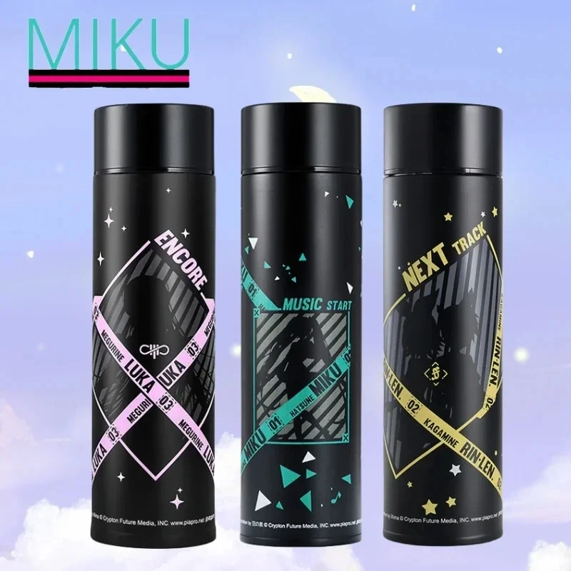 Водяная чашка Hatsune Miku милая чашка-термос в стиле аниме с изображением героев