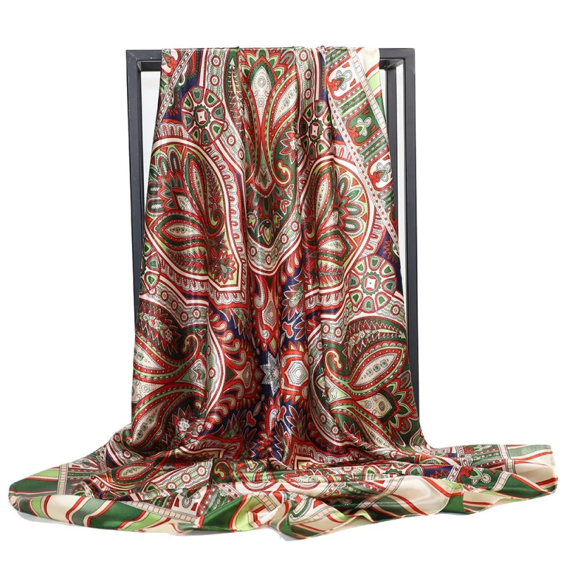 Рисунок 5 - 90*90 см просторный атласный винтажный