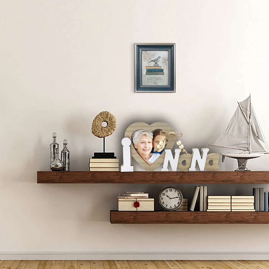 1 шт. настенный деревянный держатель для фотографий