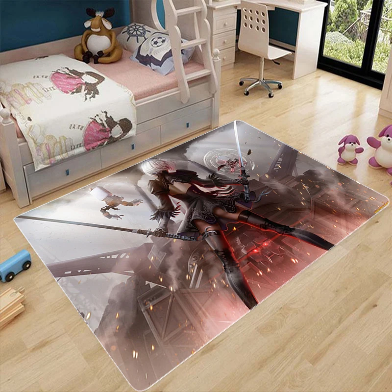 

Nier Automata Mat Bedside Sexy Doormat Entrance Door Floor Carpets Hallway Carpet Rugs Living Room Mats Home Bath Kitchen Rug