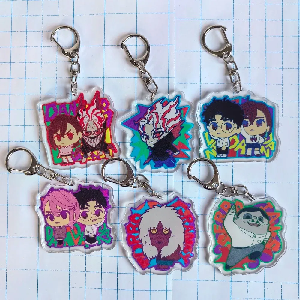 Аниме Dandadan Ayase Momo Takakura Ken косплей брелок унисекс акриловый кулон брелоки