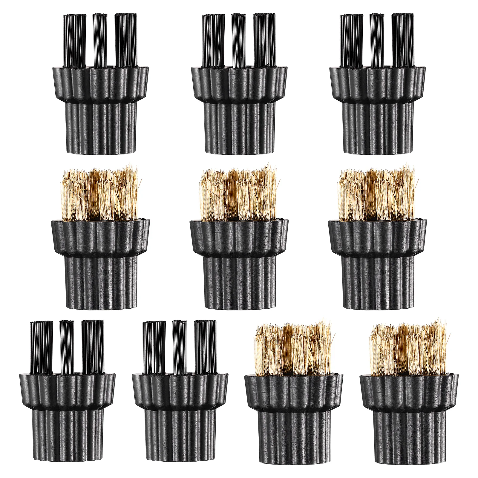 

10pcs Multipurpose Steam Appliance Brush Head Cleaning Device Brush Head Cleaning Machine Brush Head