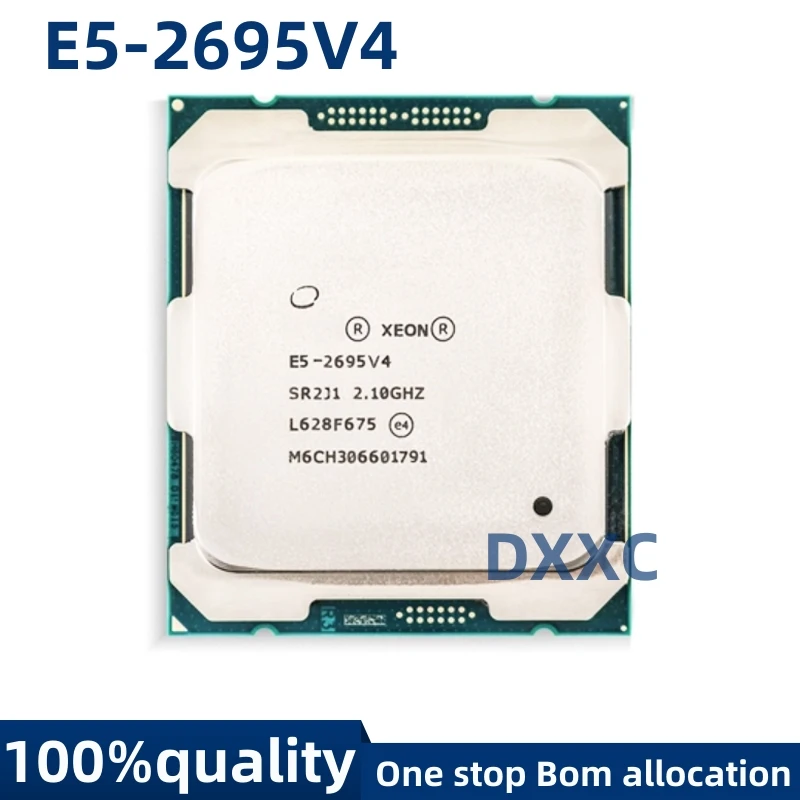 Используется для Φ E5 2695V4 E5 2695V4 2,1 ГГц 45M 18-Core 120 Вт 14 нм Φ V4 процессор CPU