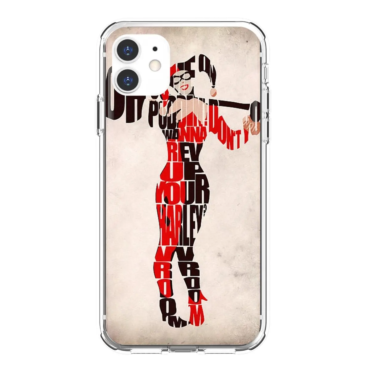 harley-quinn-joker TPU Transparent Cover For iPod Touch 5 6 Xiaomi Redmi S2 6 Pro 5A Pocophone F1 LG G6 Q6 Q7 G5 images - 6