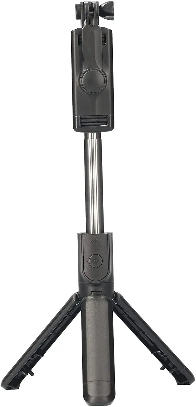 

2023 yongke S03 Selfie Stick Tripé com 0.1S Snapshot Extendable BT Selfie Stick com Remoto Remoto Destacável 245 ° Rotação