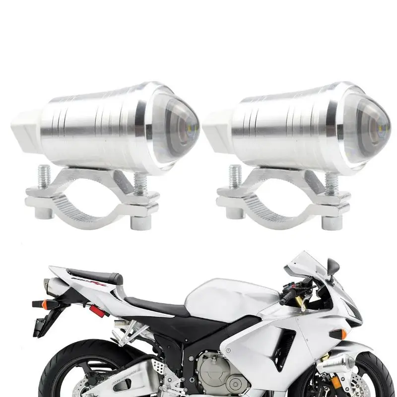 

Motorcycle LED Light 2Pcs Spotlight LED Auxiliary Fog Light Assembly Driving Lamp For Motorcycle Car Truck Off-Road Vehicle ATV
