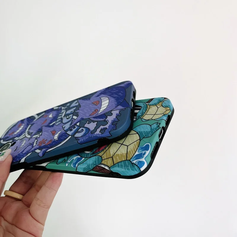Чехол для телефона Pokemon Gengar 2022 Iphone13promax аниме силиконовый чехол Iphone 12 11 Pro Max Xsmax Xs Xr X