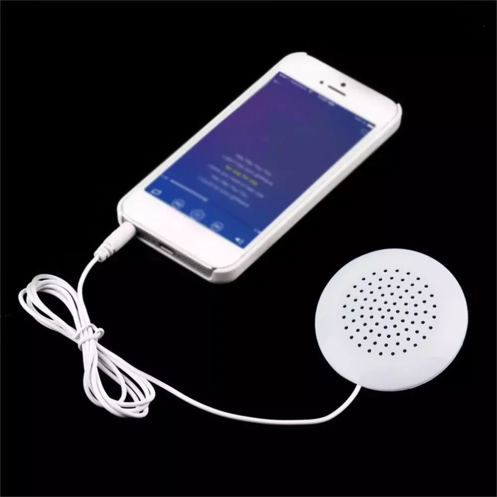 

mini Portable 3.5mm Dual Speakers Musical Pillow Speaker Loudspeaker For MP3 MP4 For Mobile Phones PC Computer Laptop Notebook
